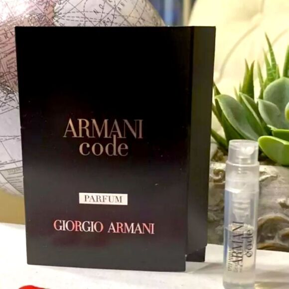 Title: Armani Code Parfum Sample
1.2 ml / 0.04 fl oz - New in Box - Picture 1 of 17